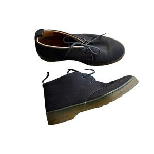 Dr. Martens - Black Daytona Round Toe Lace Up Ankle Desert Boots Sz 8